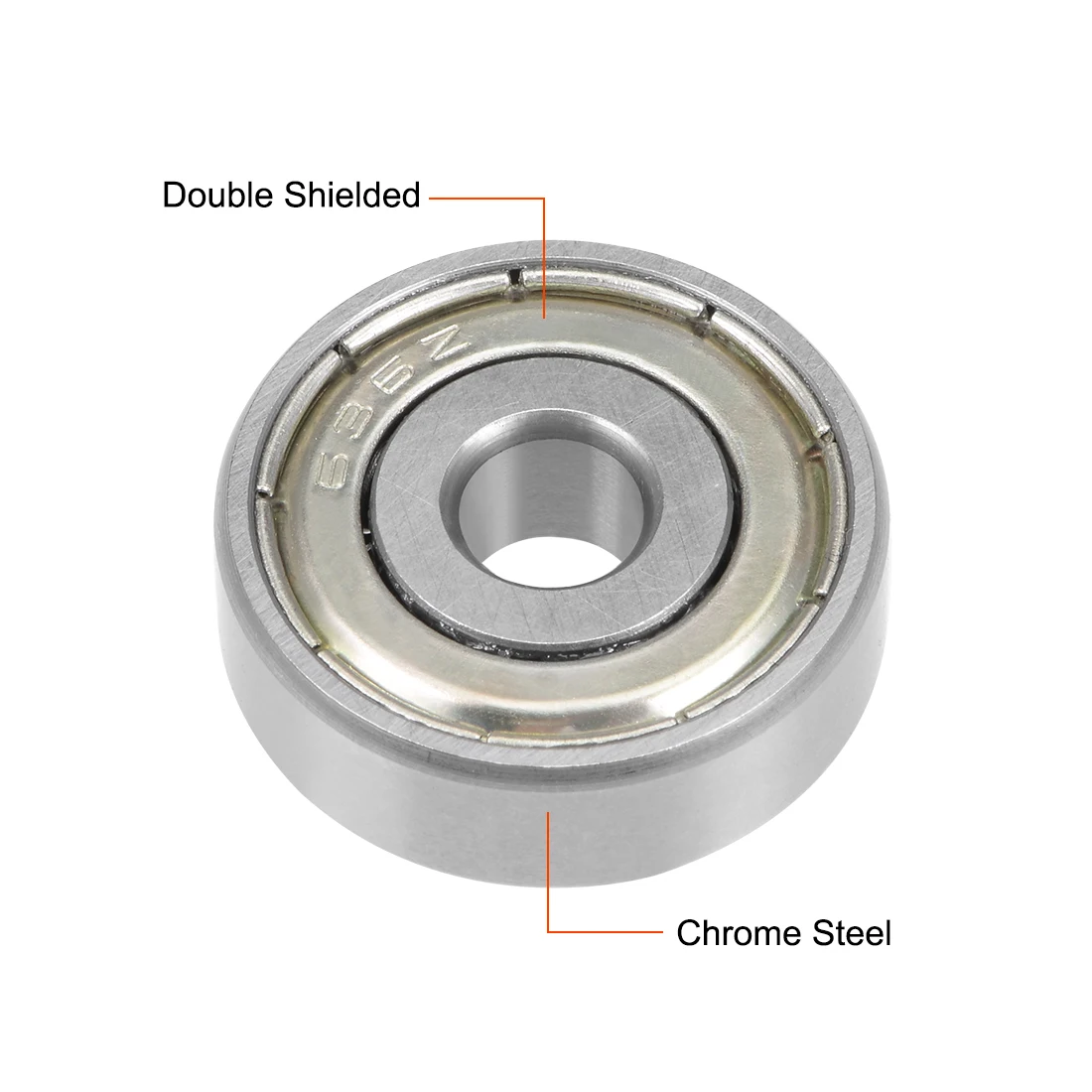 uxcell 1-20pcs 6mm I.D. Miniature Ball Bearings 6x19x6mm 8x16x5mm 6x19x6mm 6x22x7mm 606z 626z 636z 696z