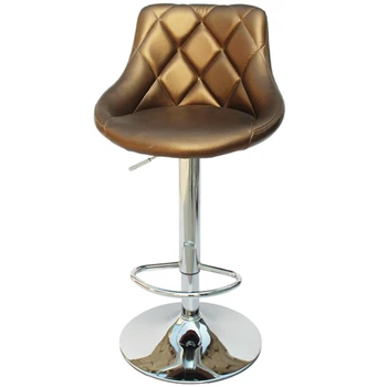 

European bar chair lift high stool manicure shop makeup backrest rotating cabinet front desk cashier