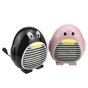 

Portable Space Heater Cute Penguin Shape Electric Fan Heater Winter Warmer K1AD