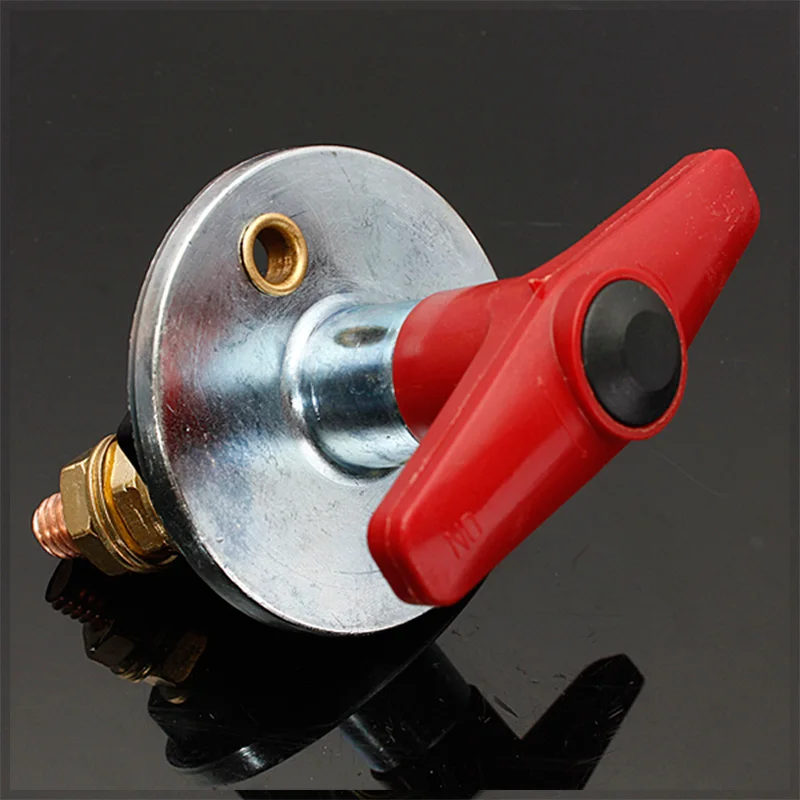 rojo 200A Interruptor de Seccionador de Corte de Bater/ía Reparaci/ón de Coche Barco Marino