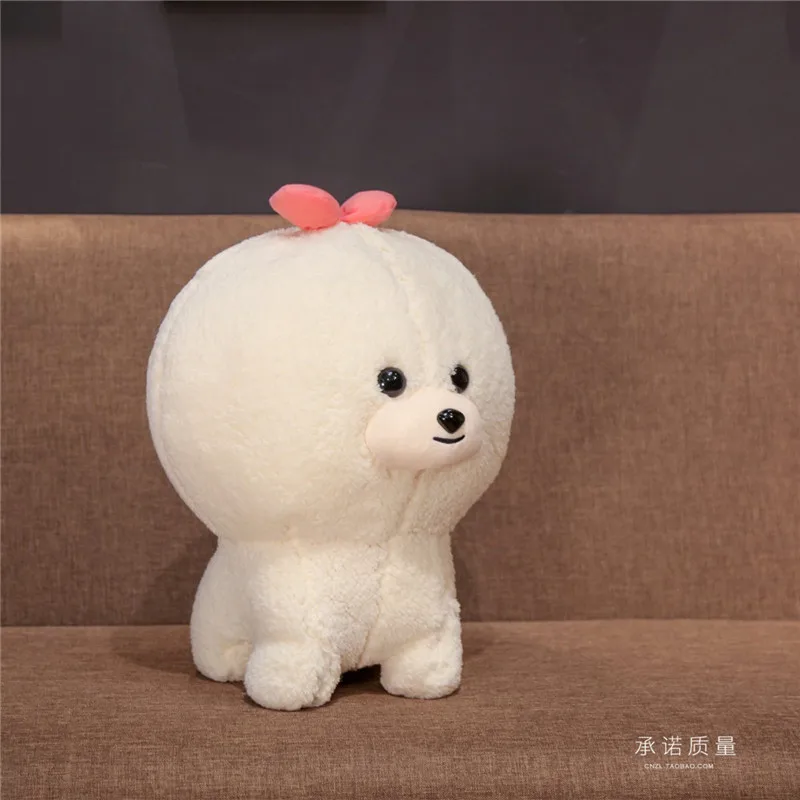 30 см милые Bichon Frise собаки плюшевые игрушки мягкие животные Милая Подушка Рождественский подарок для детей Kawaii подарок на день Святого Валентина