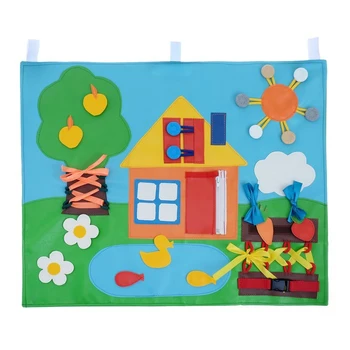 

Developing tactile rug "House", 60 × 50 cm