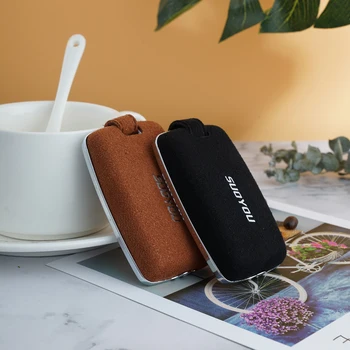 

New Suede Leather Key Case Cover keyring fob For Land Rover Evoque Velar Discovery 5/Jaguar E-Pace 2018 2019 Styling