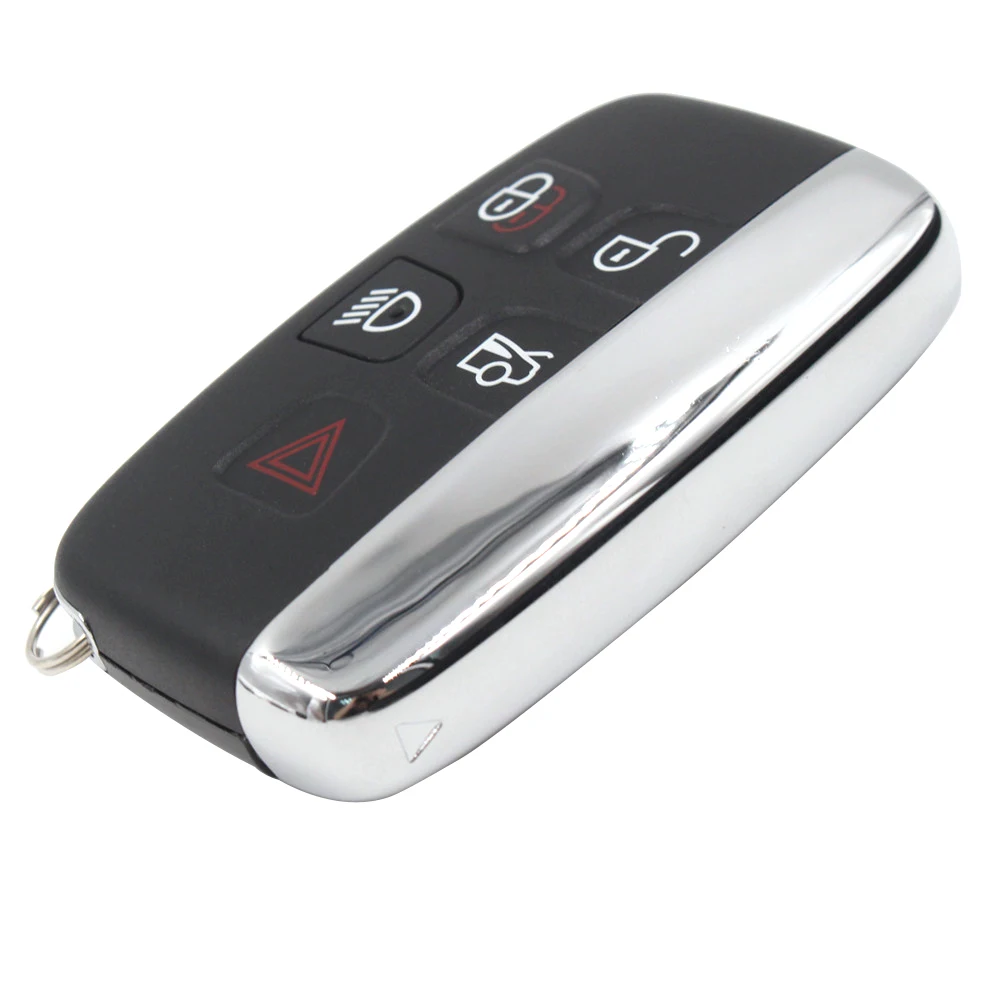 Keyecu Replacement Smart Remote Car Key Fob 5 Buttons 315 / 433MHz for Jaguar XF XJ XK 2013 2014 2015 2016 2017 KOBJTF10A
