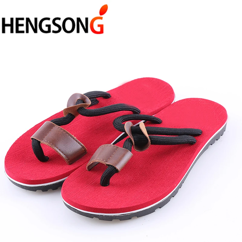 

Fashion 2020 PU Leather Shoes Men Flip Flops Sandale Homme Flats Summer Beach Sandals Non Slip Plus Size Shoes Zapatillas Hombre