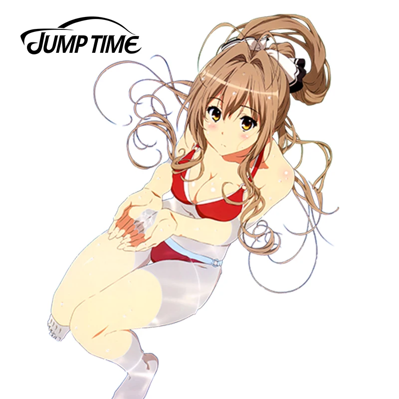 JumpTime 13 см x 9 5 бикини для девушек автостайлинг автомобиль аниме модель Sento Isuzu