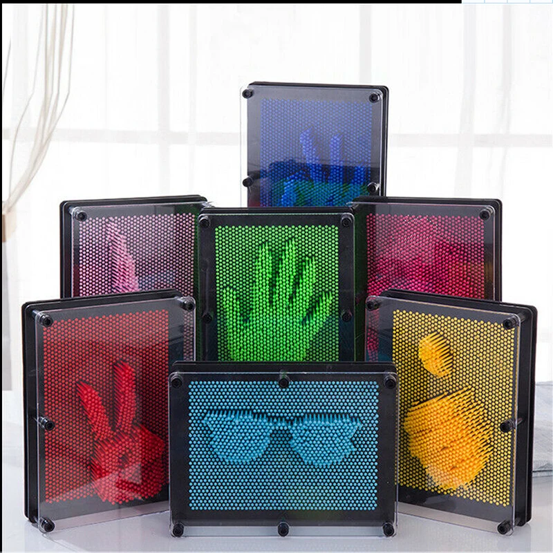 Rantion Handprint Pinart Забавный 3D клон режим руки Развивающие игрушки для детей