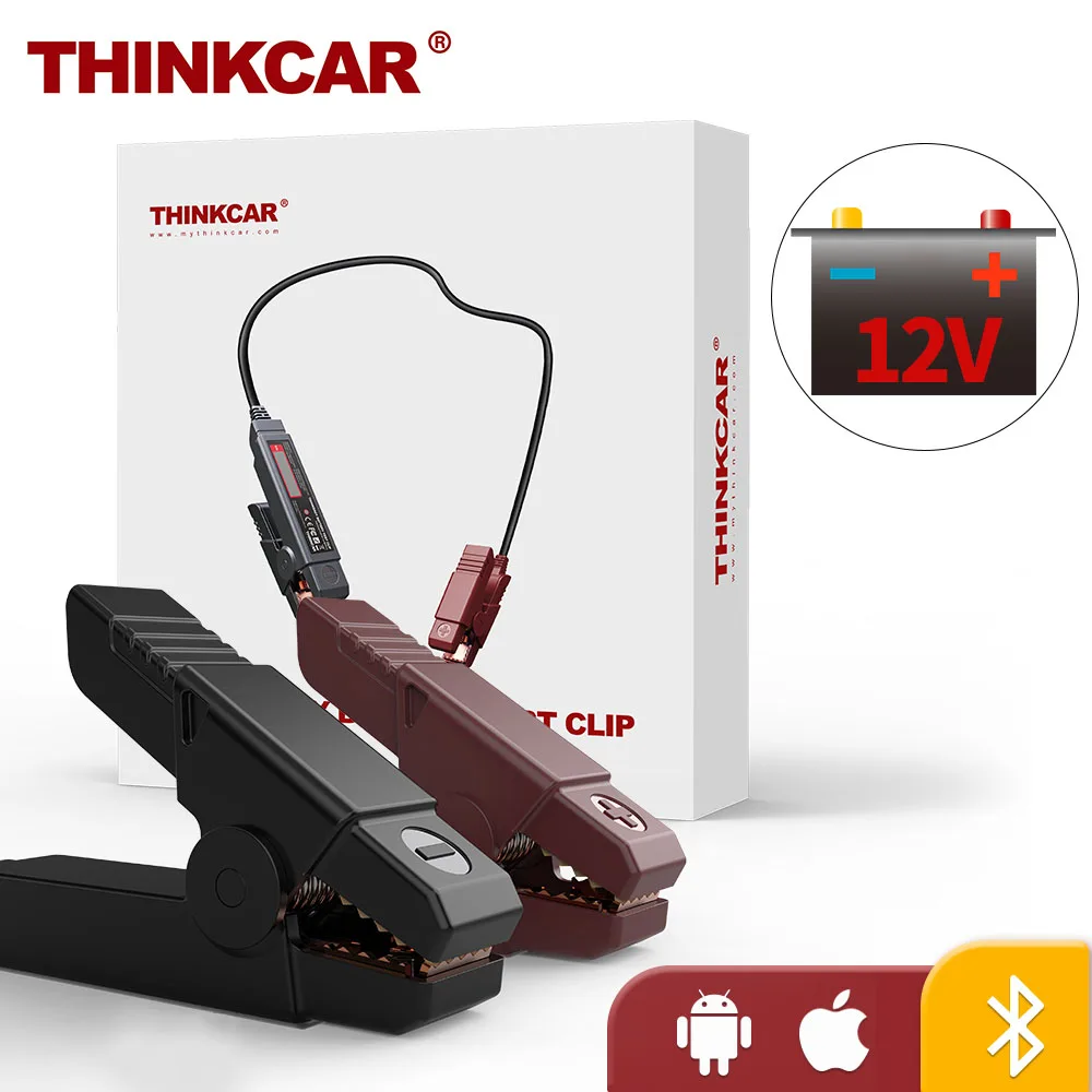 THINKCAR THINKEASY умный зажим для обнаружения аккумулятора батареи тест на состояние