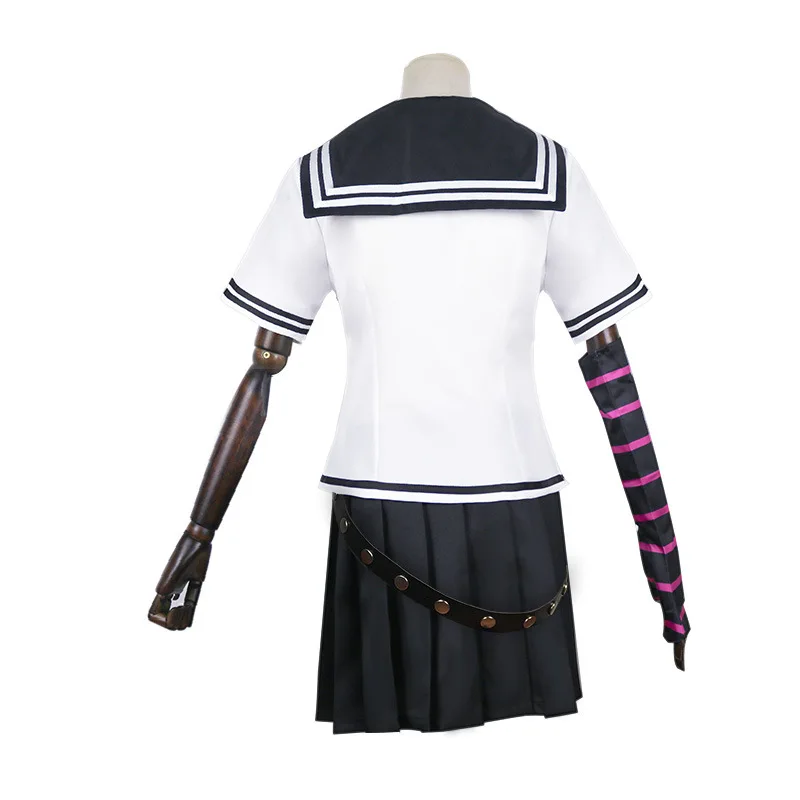 Полный комплект Ibuki Mioda костюм для тематической вечеринки Dangan Ronpa 2 с длинным
