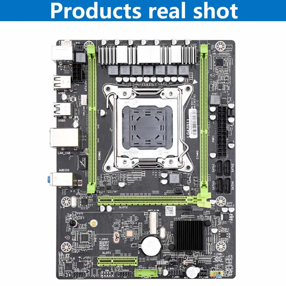 Новая компьютерная материнская плата X79 поддерживает Восьмиядерный процессор