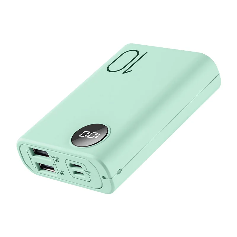 battery bank BASIKE PF23P Mini Power Bank Portable Powerbank 10000mah Colorful Cute External Battery Spare Battery for xiaomi iphone huawei power bank power bank