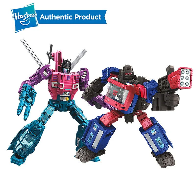 

Hasbro Transformers Generations War for Cybertron Siege Deluxe Class WFC-S48 SPINISTER Action Figure WFC-S49 CROSSHAIRS