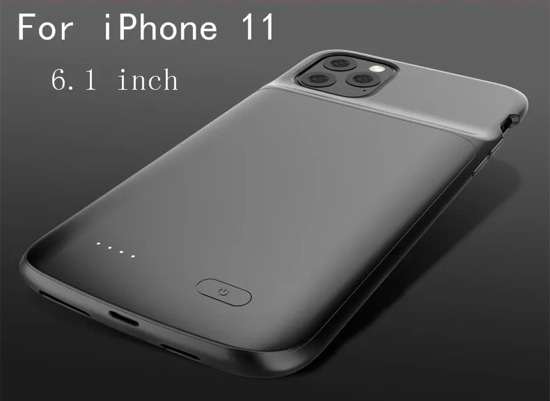 i11-Black Чехол для зарядного устройства для iPhone 11, тонкий мягкий жидкий силиконовый чехол для зарядного устройства для iPhone 11 Pro Max, Внешний чехол - Цвет: i11-Black