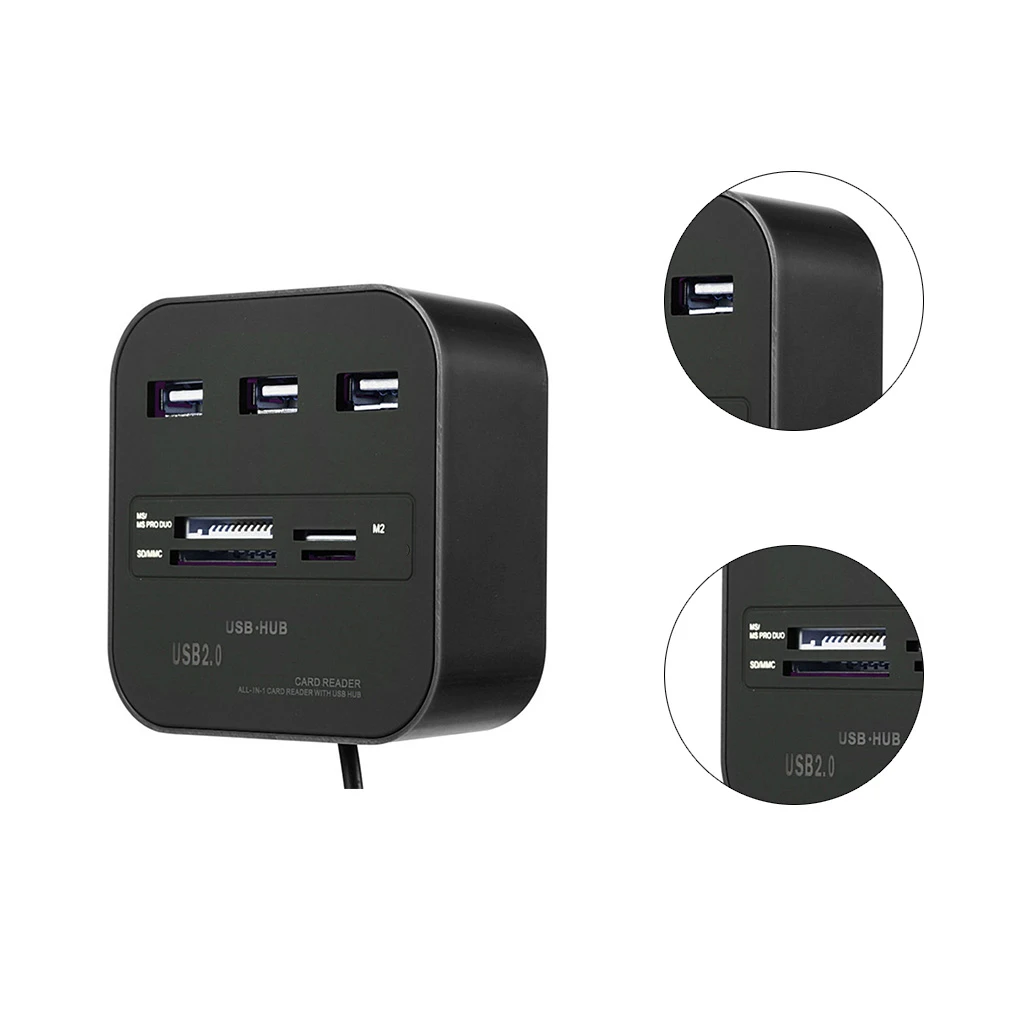 Usb хаб Micro SD USB 2 0 Многофункциональный TF кардридер адаптер планшетный ПК компьютер