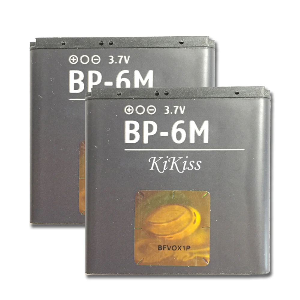 Литий-ионный аккумулятор 1100 мАч запасная батарея Φ BP6M BP 6M батареи для телефона Nokia