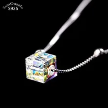 Настоящий чистый сплошной 925 пробы Серебряный ножной браслет для женщин ювелирные изделия кристалл женский браслет на ногу цепь cheville пляжная бижутерия