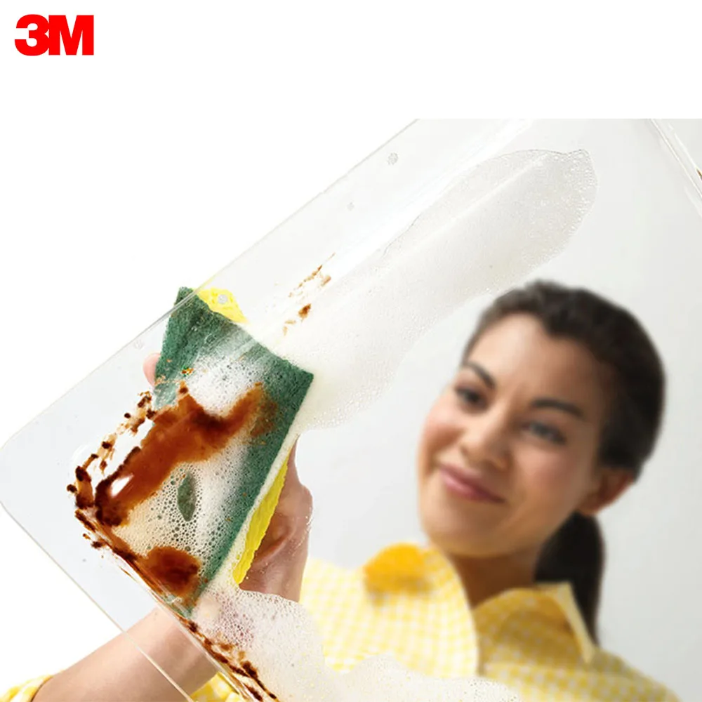 3M Губка Scotch-Brite Интенсив, формованная, для посуды, 67 мм х 93 мм, 5 шт./уп., HD-N-7090-5