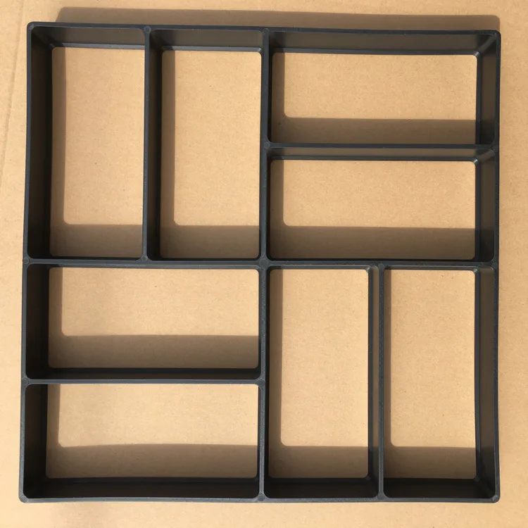 

40 Cm Square Bricks Concrete Cement Brick Manual Paving Mold Cool Art Stone Floor Tiles for Making
