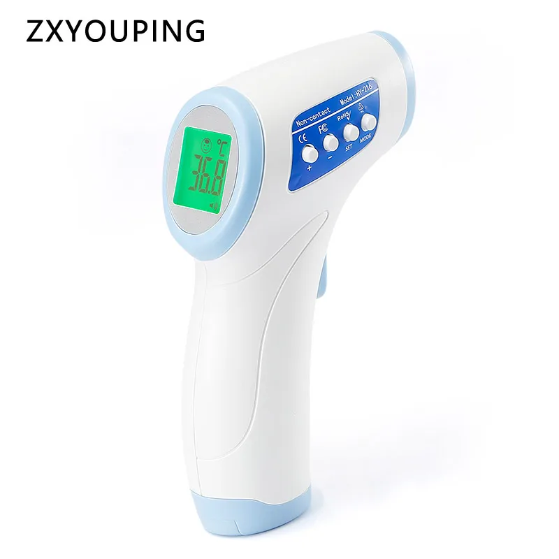 

2020 New In Stock Forehead Ear Non-contact Digital Thermometer Children's Thermometer for Body and Baby Fever Thermometer Hot