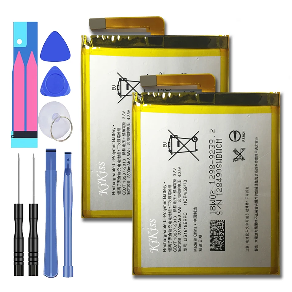 

1x 2300mAh LIS1618ERPC Replacement Battery For SONY Xperia XA (F3111) E5 F3116 F3115 F3311 F3112 F3313 Cell Phone