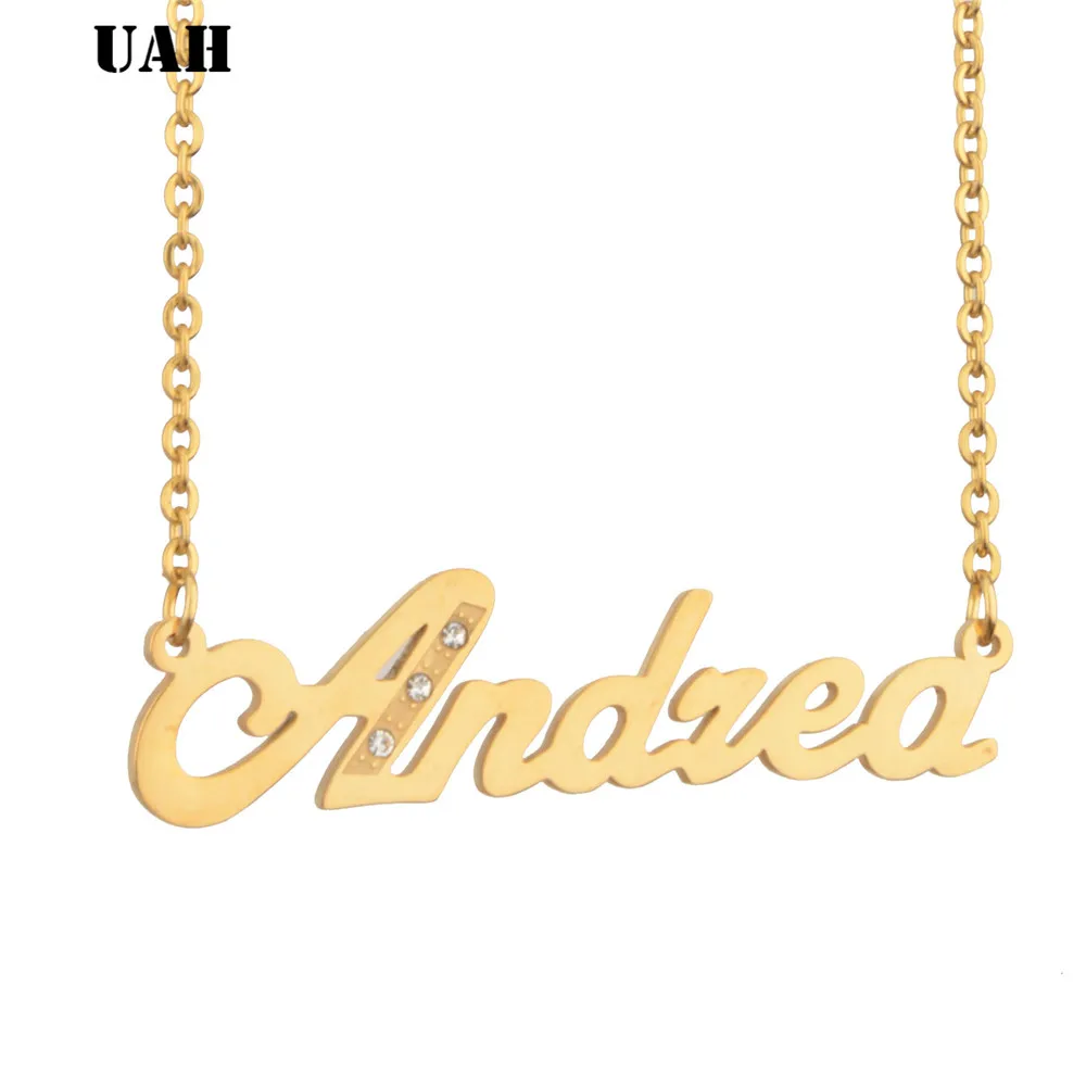 UAH personalizado con para mujer, gargantilla de corta de plata y oro, joyería para mejor amiga - AliExpress Joyería y accesorios