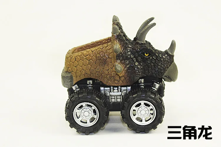 Модель динозавра с перекрестной окантовкой, игрушечная машинка с t-rex, игрушечная гоночная машинка, детская игрушка на день, оптом