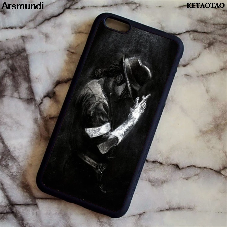 KETAOTAO Michael jackson danza stile Phone Cases for iPhone 4S 5S 6 6S 7 8 Plus X Samsung Case Soft TPU Rubber Silicone Cool |