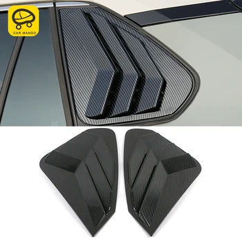 

CarManGo For Toyota Rav4 Rav 4 XA50 2019 2020 Car Gate Door Window Cover Frame Trim Sticker Pad Chrome Exterior Accessories