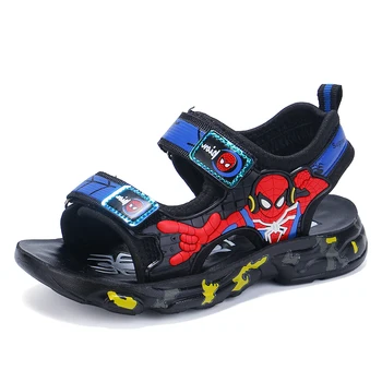 

2020 New Summer Kids Sandals Boys Beach Spiderman Fashion Casual Children Sandals Shoes For Boy Slippers Sandalias child Shoes