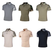 ACU CP Военная охотничья походная Униформа Мужская камуфляжная Боевая тактическая футболка с коротким рукавом страйкбол впитывает пот SWAT тройники