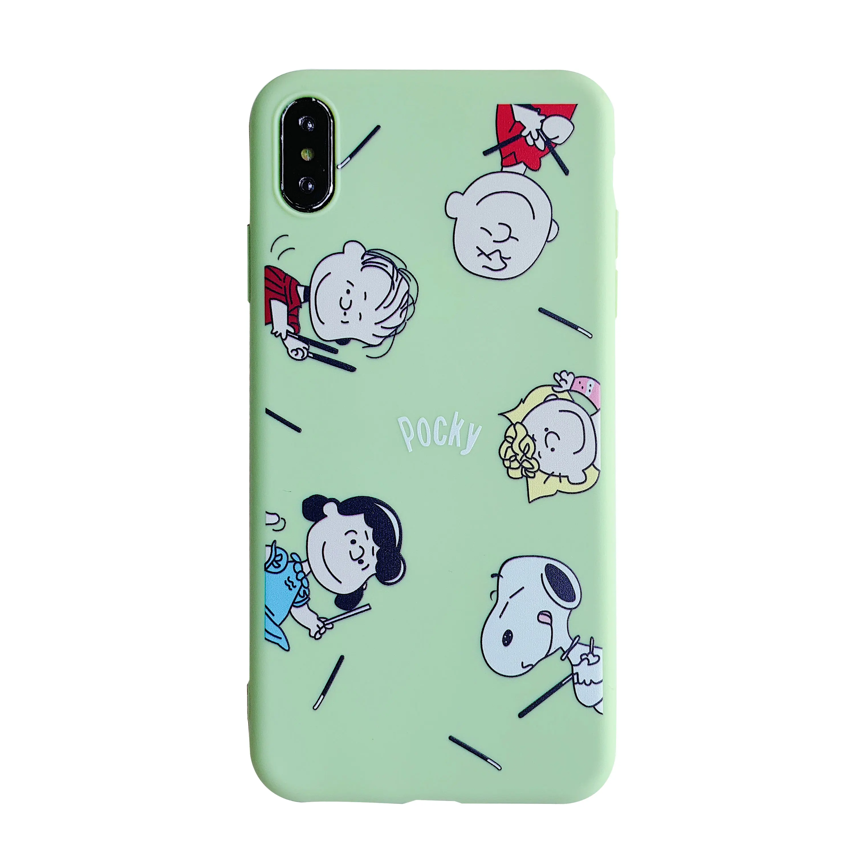 

Funny Cartoon Dog Phone Case For iphone XS Max XR Case For iphone X 8plus 7 6S 6 Cover Fashion Cute Soft Cases Matte Capa Fundas