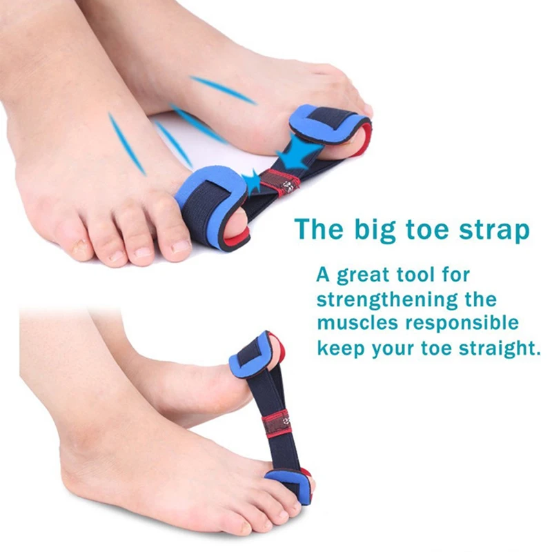 7Pcs/Set Bunion Corrector Gel Pad Stretch Nylon Hallux Valgus Protector Guard Toe Separator Orthopedic Supplies Foot Care Tool 3