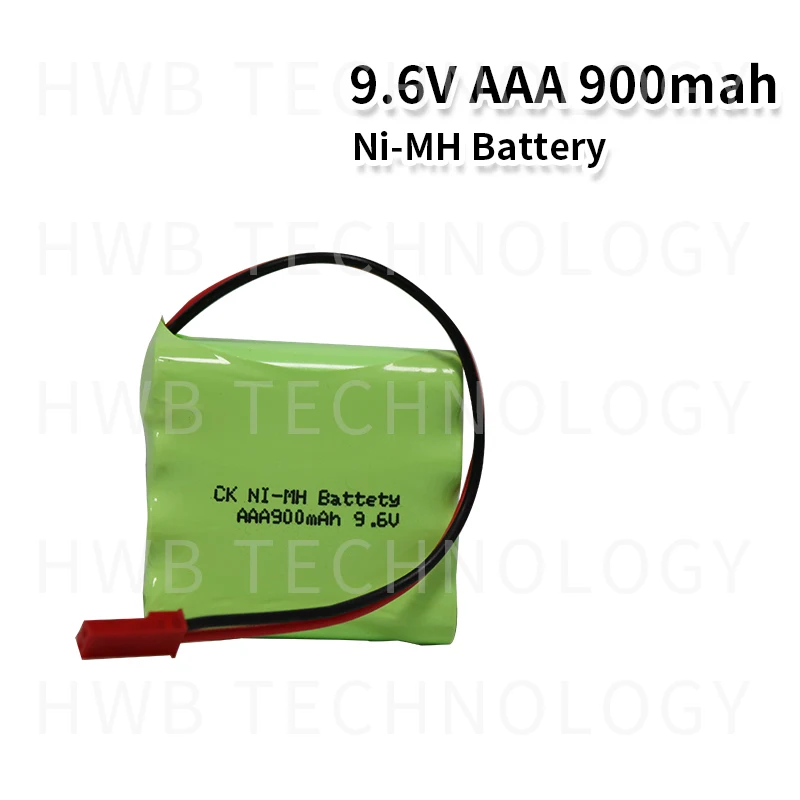 2X Ni-MH AAA 9,6 V 800mAh ni-mh аккумуляторная батарея с JST вилки