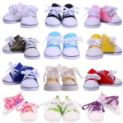 Poupée de bébé fille de 7 Cm, chaussures en toile, nouveau Style à la mode, poupée de 18 pouces et poupée de nouveau né 43 cm et 1/3 BJD Blyth, jouets pour filles 
