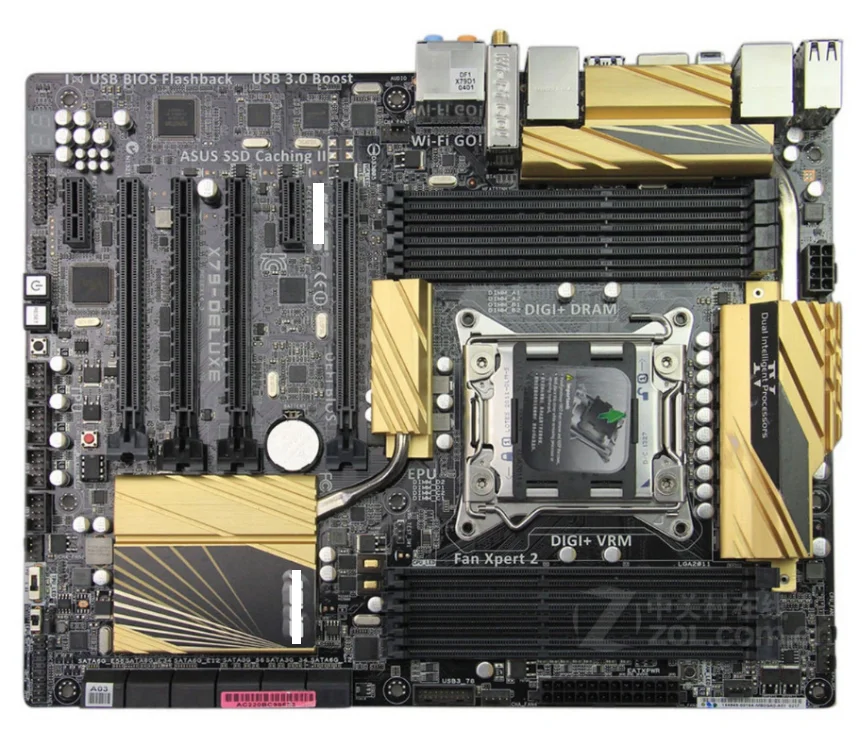 Оригинальная материнская плата для X79-DELUXE DDR3 LGA 2011 I3 I5 I7 USB2.0 USB3.0 64 Гб X79 настольная |