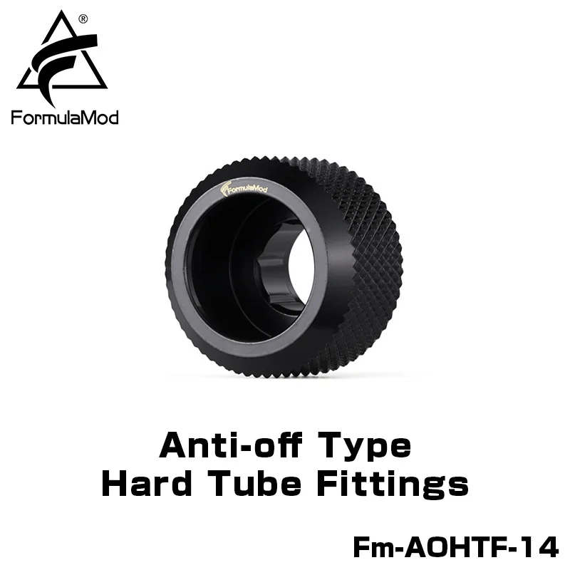FormulaMod Fm-AOHTF-14 OD14mm анти-офф фитинг для жесткой трубки G1/4 адаптеры для OD14mm твердая трубка