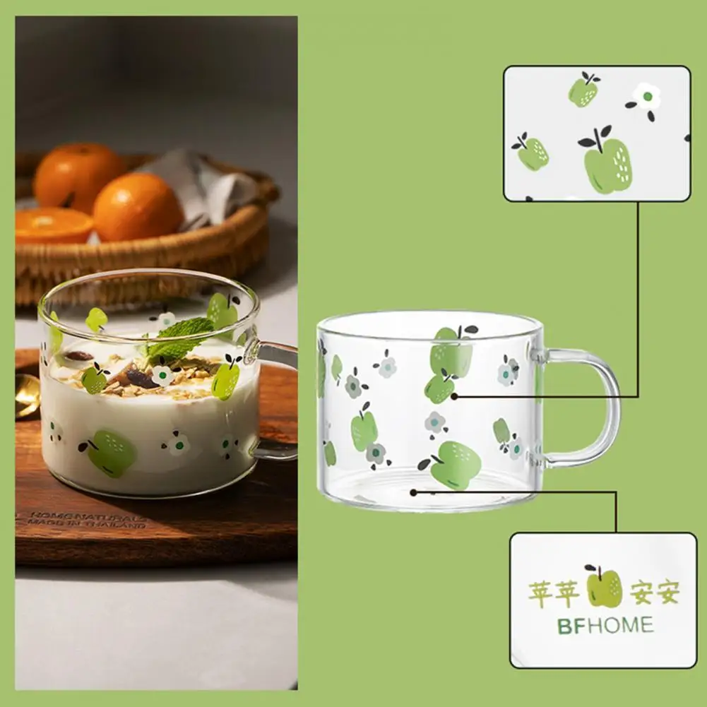 Прозрачная Полезная кружка для холодных и горячих напитков чашка молока в