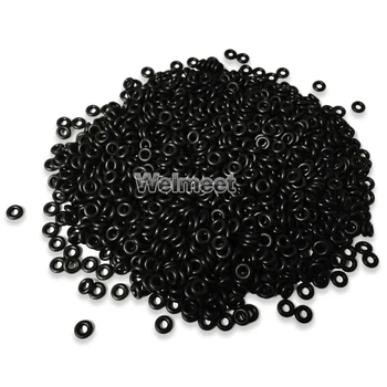

10pcs Wire Diameter 1.0mm OD3-50mm Oil Resistant NBR Nitrile Sealing Ring Butadiene Rubber O-Ring Seal Gasket