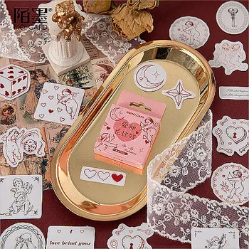 

45PCS Lovely Cupid God of Love Memo Pad Bookmark Sticky Notes Practical Posted Planner Stationery School Supplies Paper Stickers