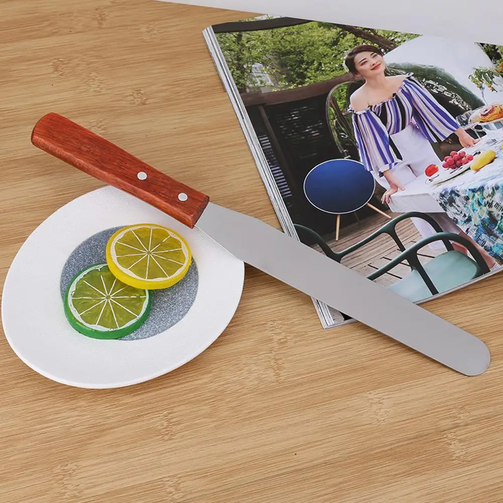 6/8 дюймов лопатка для торта масло крем глазурь нож из нержавеющей стали шпатель