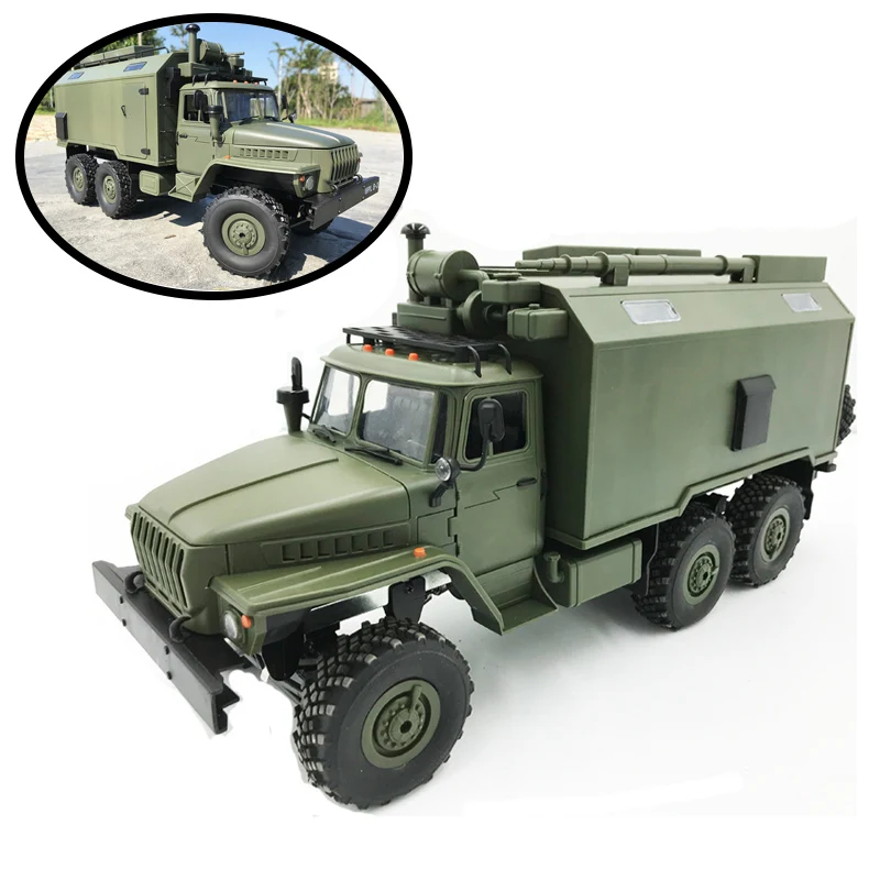 1:16 URAL-4320 RC автомобиль Шесть колеса восхождение военное командование армии