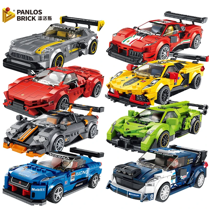 PANLOS 350pcs City GP2 Super Racing WRC 