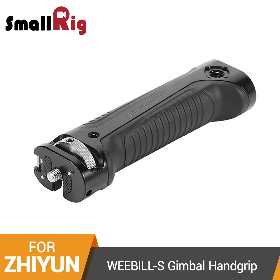 Handgrip para Zhiyun-tech Aperto com Sapata Smallrig Weebill-s Cardan Liberação Rápida Punho Fria Montagem & Carry Slot Cinta-2636
