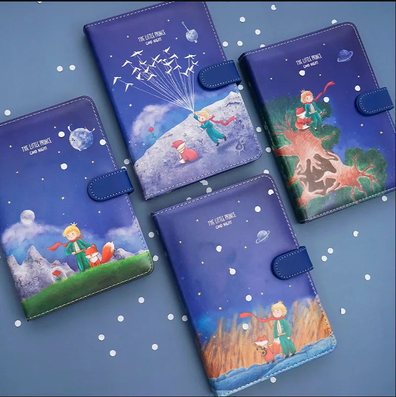 My Little Prince Blue Buckle Diary Journal Travel Diy Notebook School Kids Gift Item Colored Inside Pages | Канцтовары для офиса и