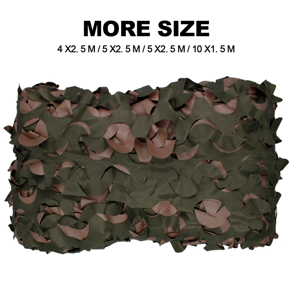 Desert Camouflage Woodland Military Net Camo Netting Hunting Camping Tent Cover 