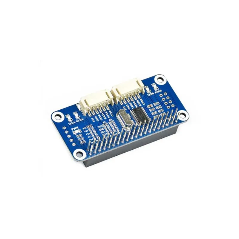 Последовательная плата расширения Raspberry Pi 4B/2B/3B +/Zero W встроенный интерфейс SC16IS752