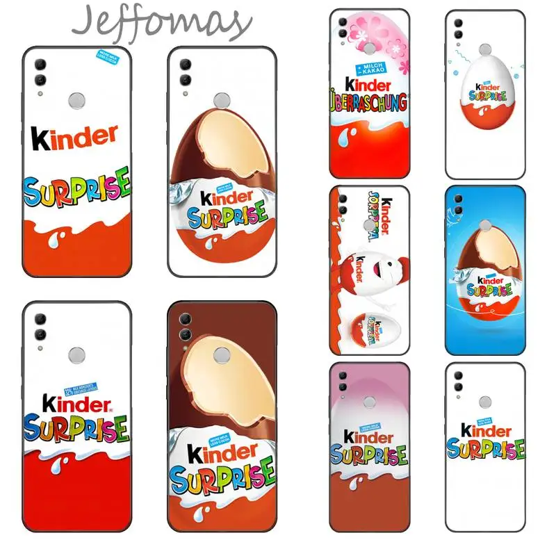 

New Trolly egg KINDER JOY Surprise Phone Case For Huawei Honor view 7a5.45inch 7c5.7inch 8x 8a 8c 9 9x 10 20 10i 20i lite pro