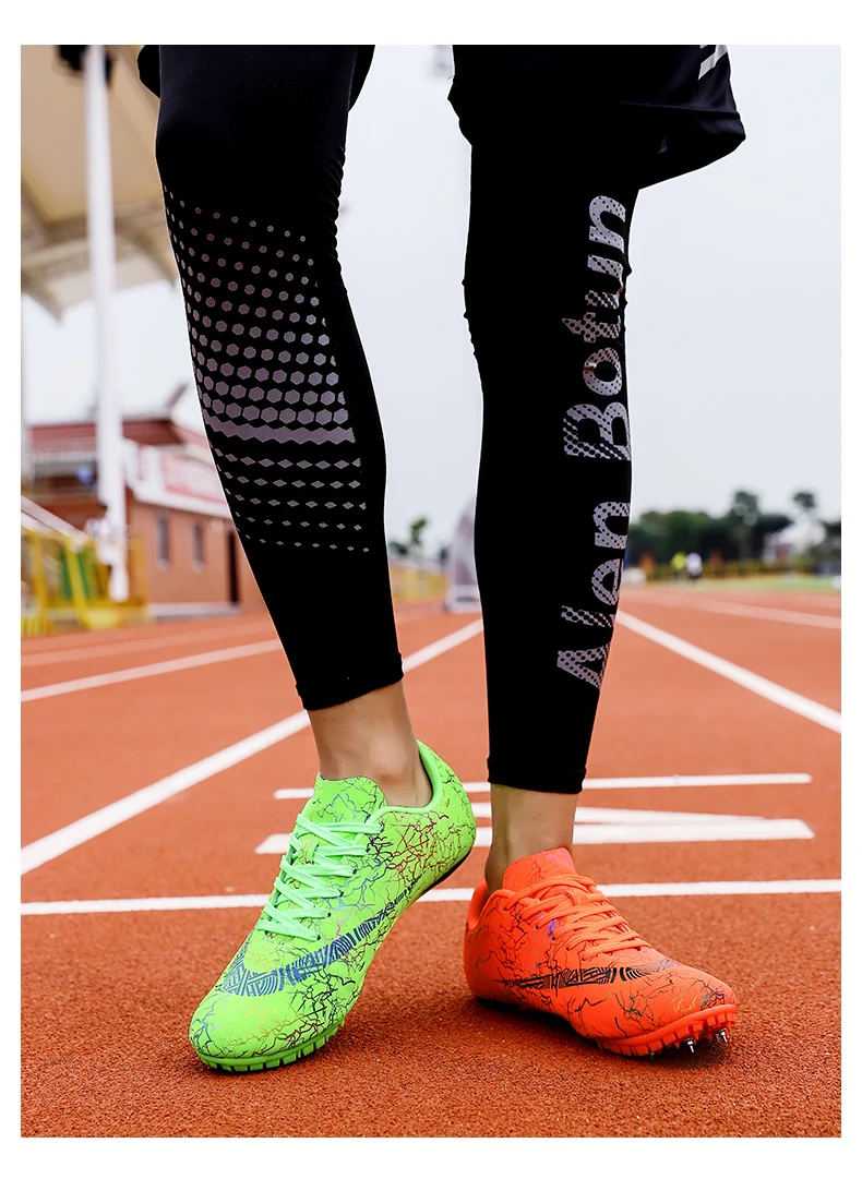 Профессиональная спортивная обувь для бега для мужчин и женщин, кроссовки для бега с шипами, обувь для гонок