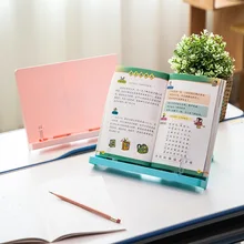 Deli 70530 подставка для чтения портативная многоугольная книжная мольберт креативное чтение полезный продукт Young STUDENT'S er tong jia Book