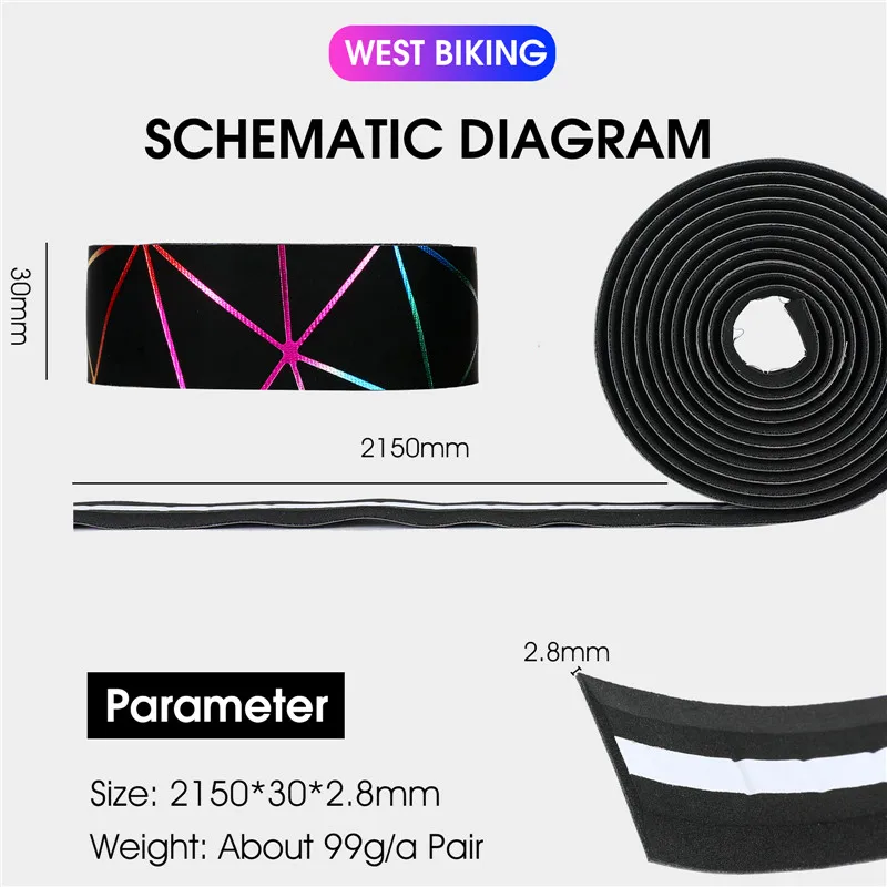 Bike Handlebar Tape WEST BIKING Soft